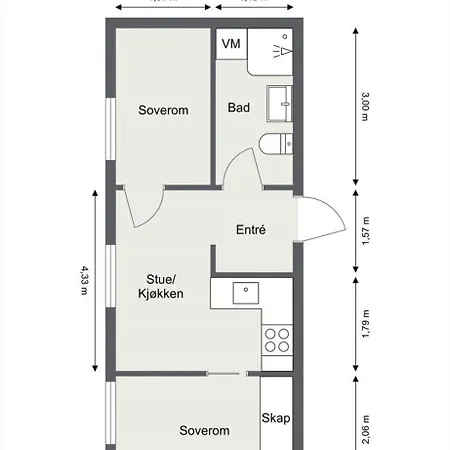 Apartamento 2br - Flat Nearby Station + Operahouse